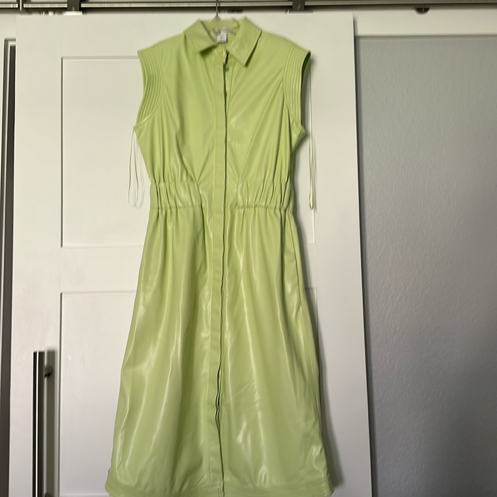 House of Harlow vegan leather dress